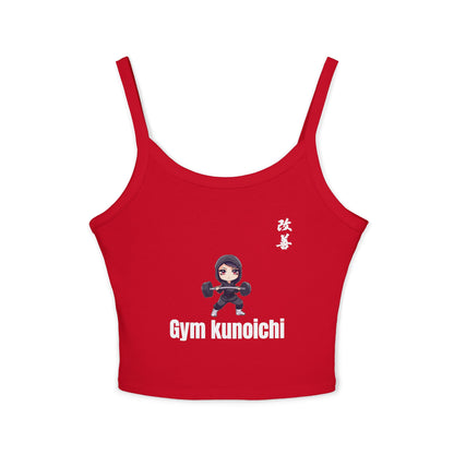 Women's ninja kunoichi Strap Tank Top
