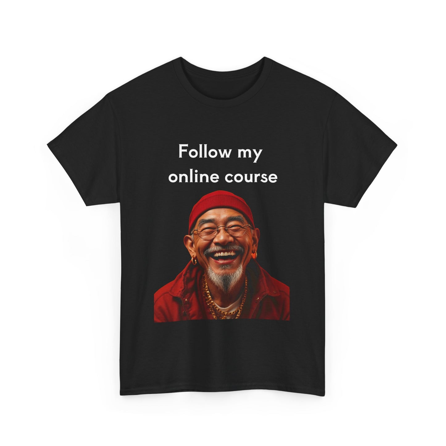 Vintage Smiling Sage Unisex Heavy Cotton Tee