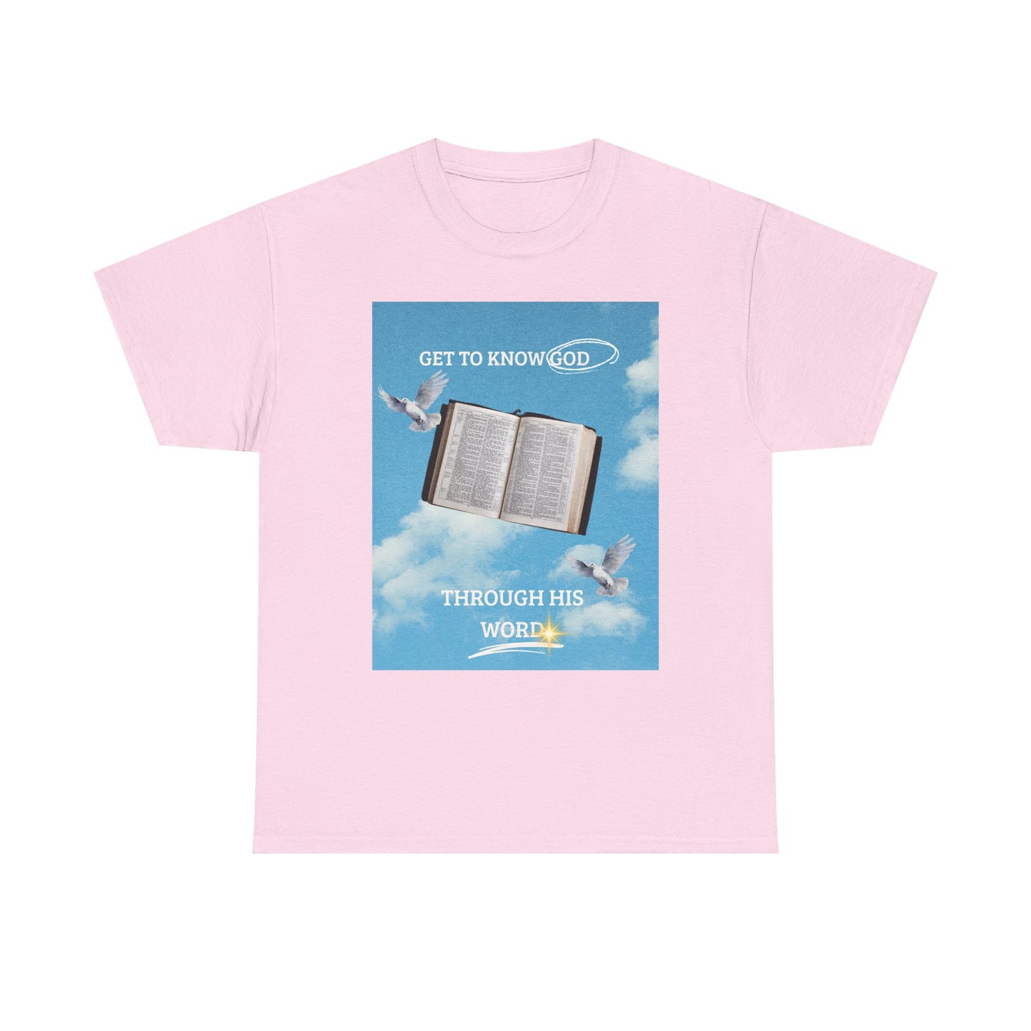 Inspirational Bible Verse Tee, Faith T-Shirt, Religious Cotton Shirt, Spiritual Gift, Christian Apparel, Bible Lover Gift