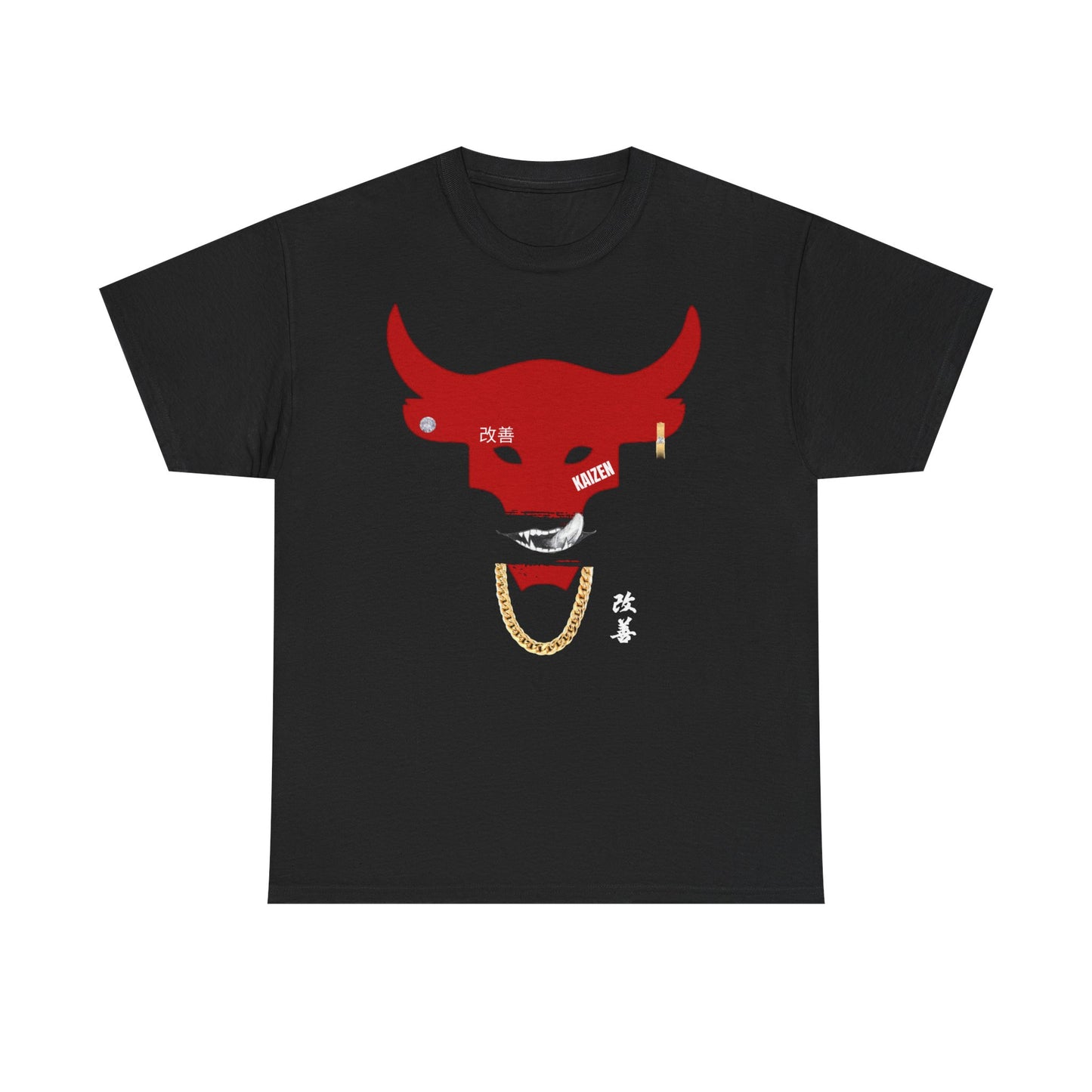 Bold Graphic Heavy Cotton Tee – Unique Streetwear Style with Eye-Catching Design