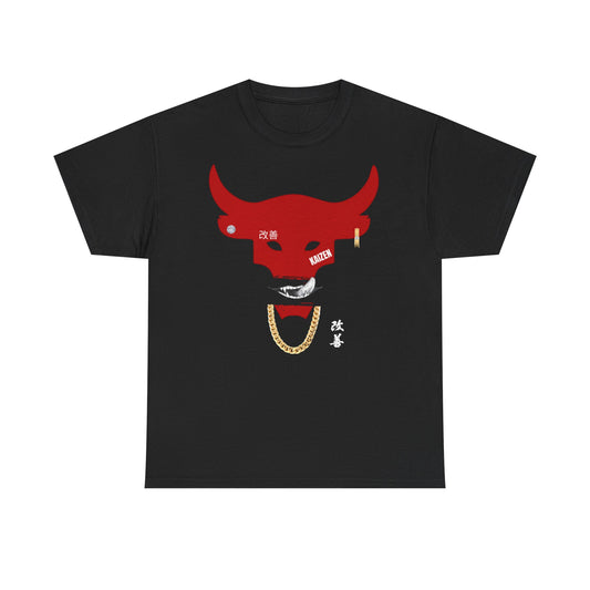 Bold Graphic Heavy Cotton Tee – Unique Streetwear Style with Eye-Catching Design