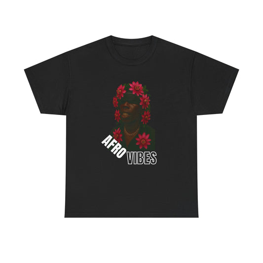 Afro Vibes Unisex Cotton Tee - Chill Style Shirt, Great for Festivals, Everyday Wear, Gifts for Friends, Casual Vibes