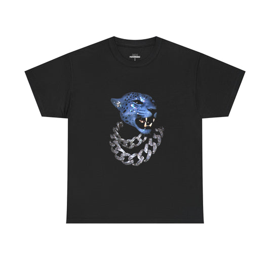 Bold Panther Graphic Tee for Urban Style, Streetwear, Casual Wear, Gift for Animal Lovers, Vibrant Art T-Shirt