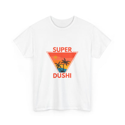Tropical DUSHI Graphic Tee for Casual Vibes