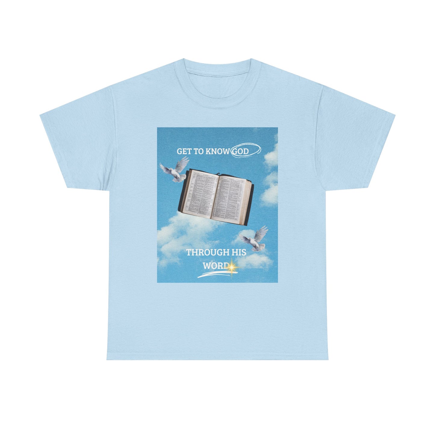 Inspirational Bible Verse Tee, Faith T-Shirt, Religious Cotton Shirt, Spiritual Gift, Christian Apparel, Bible Lover Gift